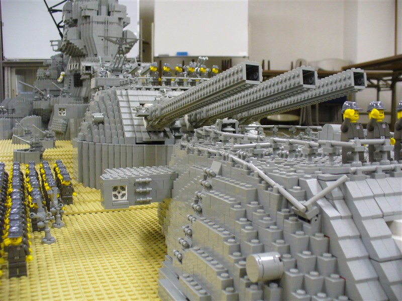 Illustration for article titled Lego Battleship Yamato Is Biggest Lego Ship Ever